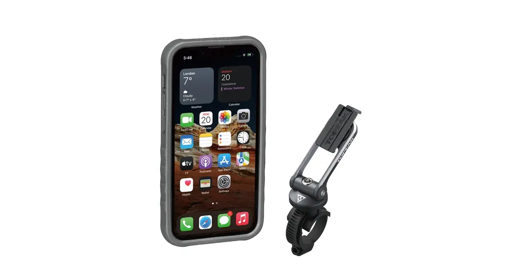 Akční Cena TOPEAK obal RIDECASE pro iPhone 13 Mini černá/šedá