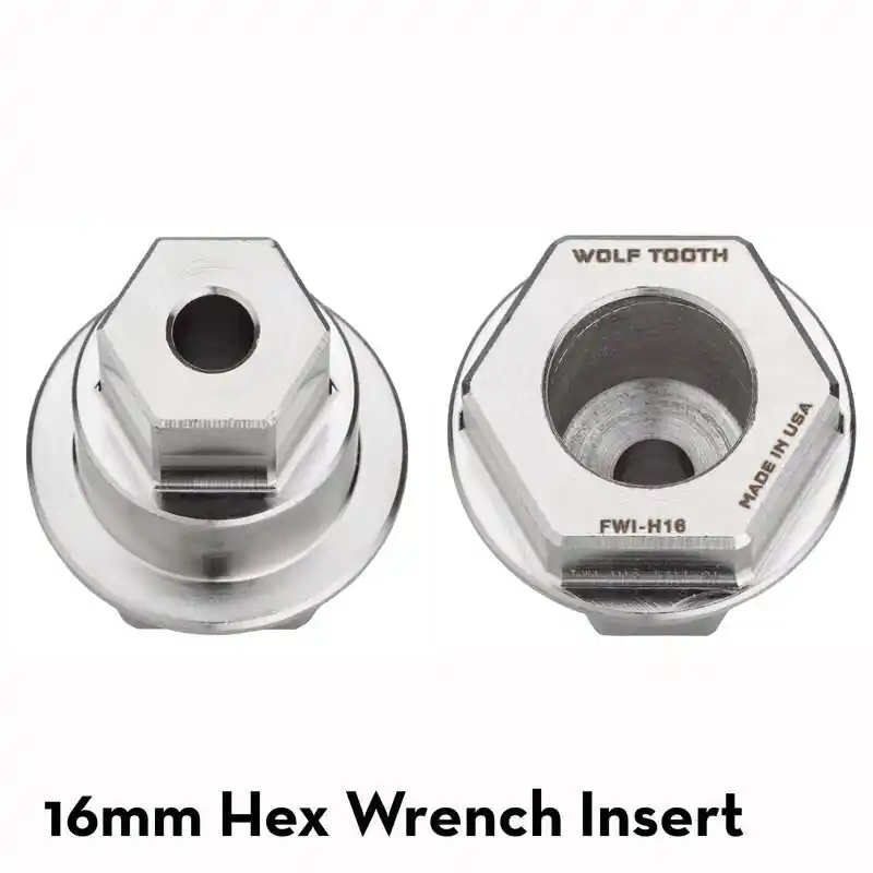 Sleva WOLF TOOTH nářadí FLAT WRENCH INSERT 16mm hex