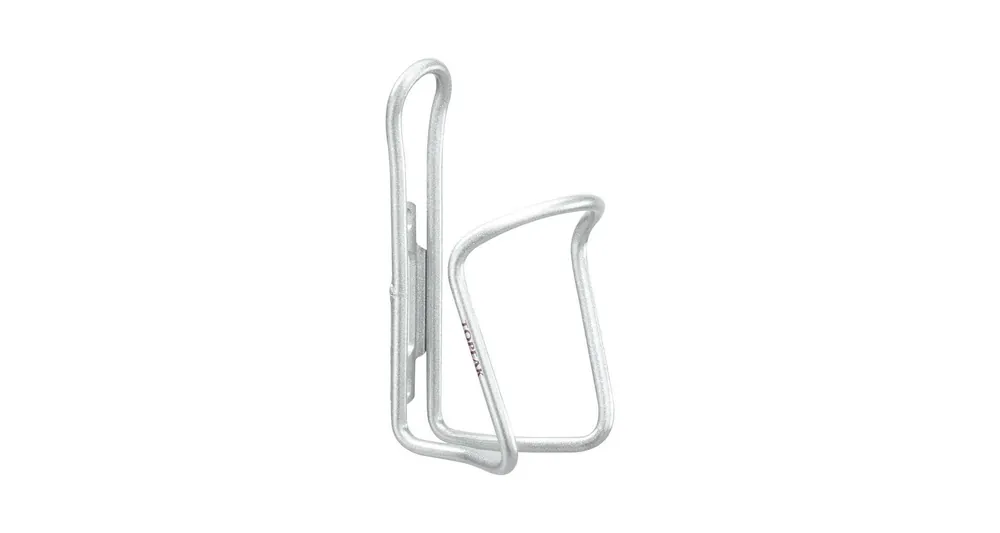 TOPEAK košík na lahev SHUTTLE CAGE AL stříbrná Jen Po Omezenou Doba