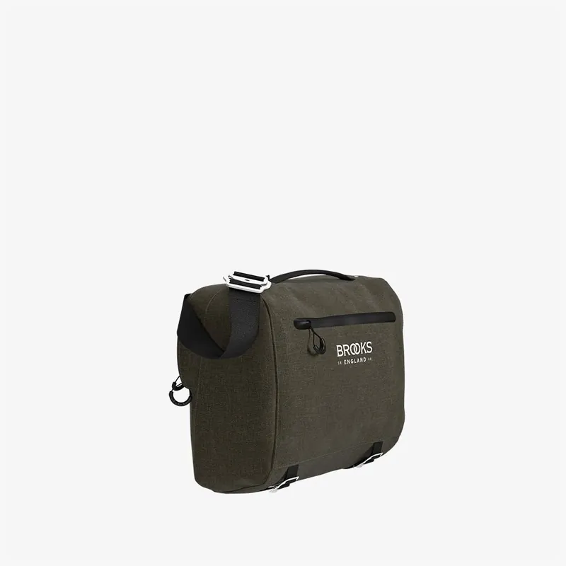 Autentický BROOKS brašna na řidítka SCAPE Handlebar Compact Mud Green