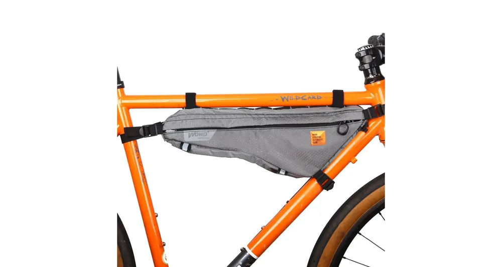 Originální WOHO rámová brašna X-TOURING Honeycomb Iron šedá S