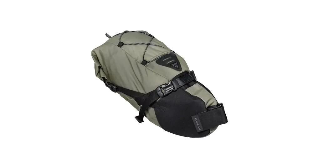 TOPEAK bikepacking BACKLOADER, rolovací brašna na sedlovku 10l zelená Horká Nabídka