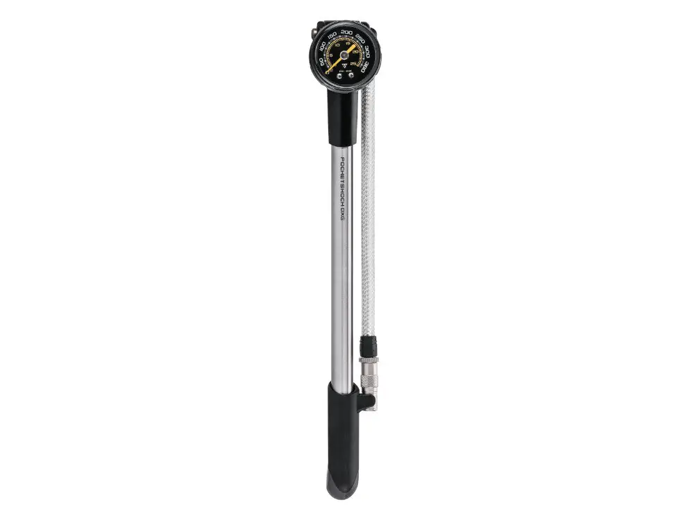 TOPEAK pumpa POCKETSHOCK DXG XL nerez hadička, na tlumič Hit Sezóny