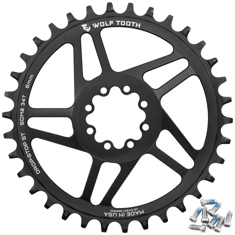 Ihned K Objednání WOLF TOOTH převodník Direct Mount pro Sram 8-Bolt Drop-Stop ST 3mm 32t