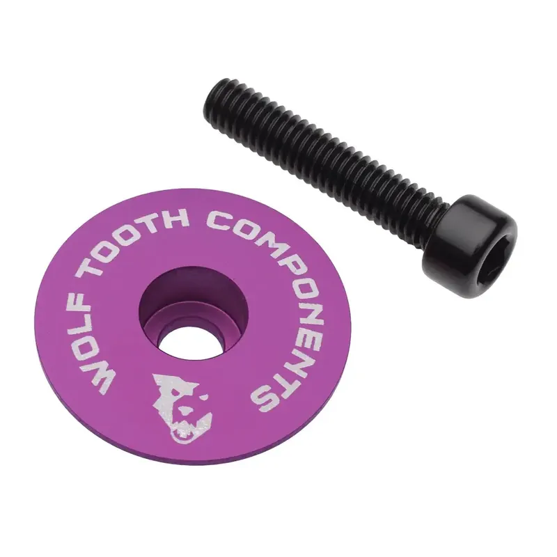 Bezpečná Platba WOLF TOOTH krytka ULTRALIGHT STEM CAP Flat Ultraviolet Purple