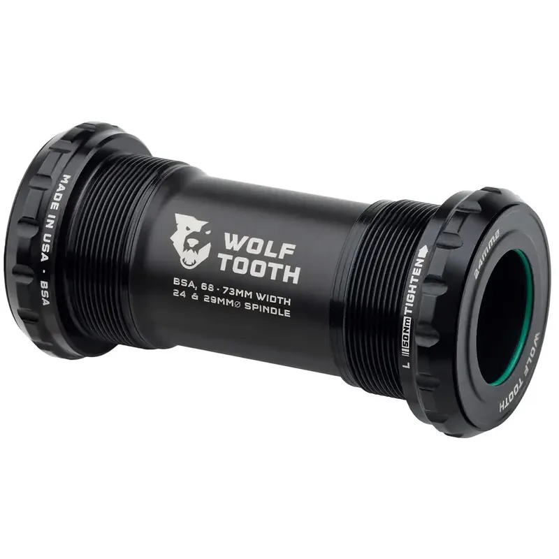 Tovární Cena WOLF TOOTH středové složení BSA Shimano 24mm černá
