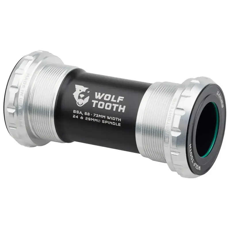 WOLF TOOTH středové složení BSA Shimano 24mm Raw Silver Hit Sezóny