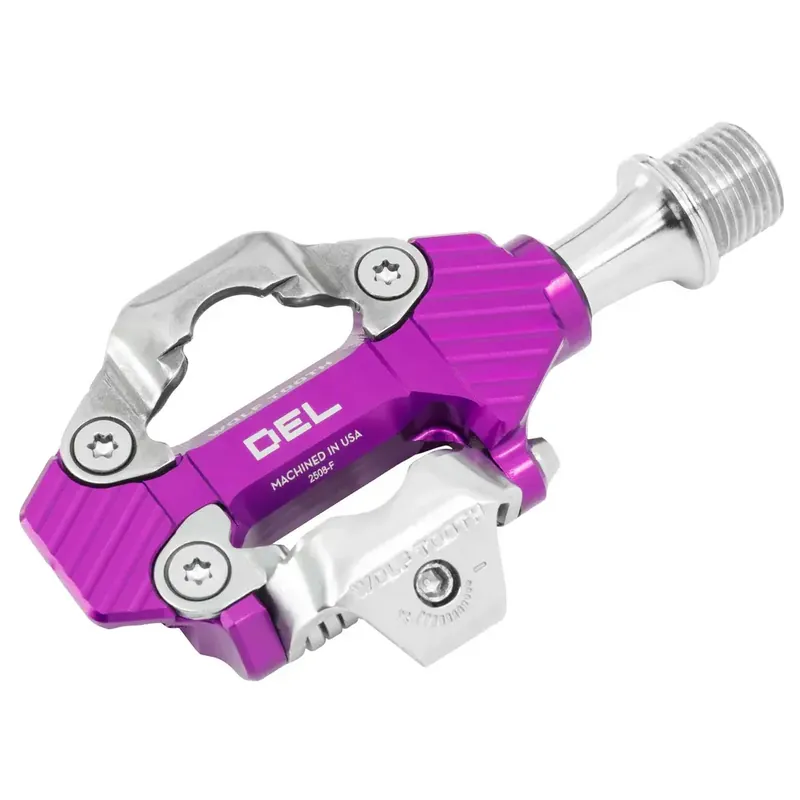 WOLF TOOTH pedály DEL Gravel Race Clipless Ultraviolet Purple Vysoce Kvalitní