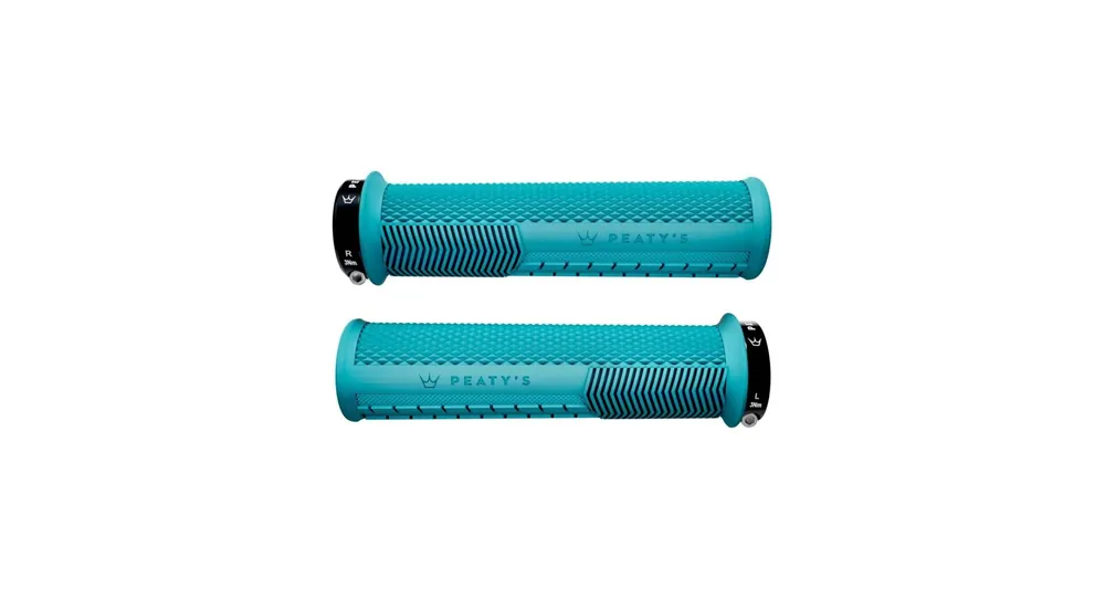 Super Cena Gripy Peaty's Monarch Knurl Thin Turquoise