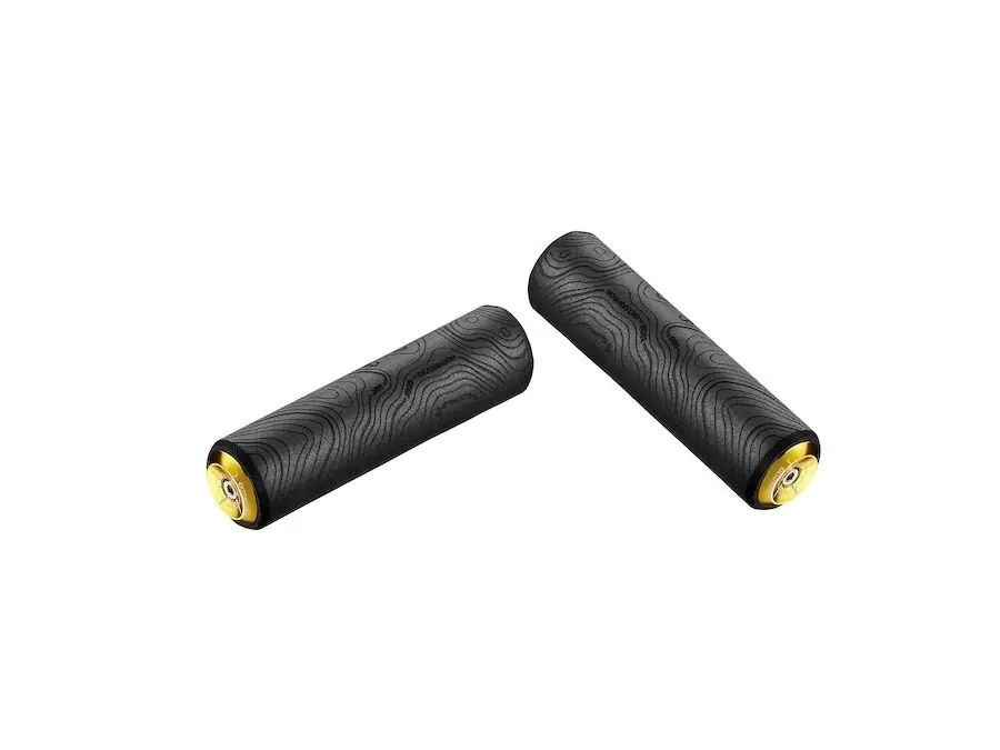 CICLOVATION gripy Trail Silcolite Topo Matte Black w/ Gold Plug Odeslání Ihned