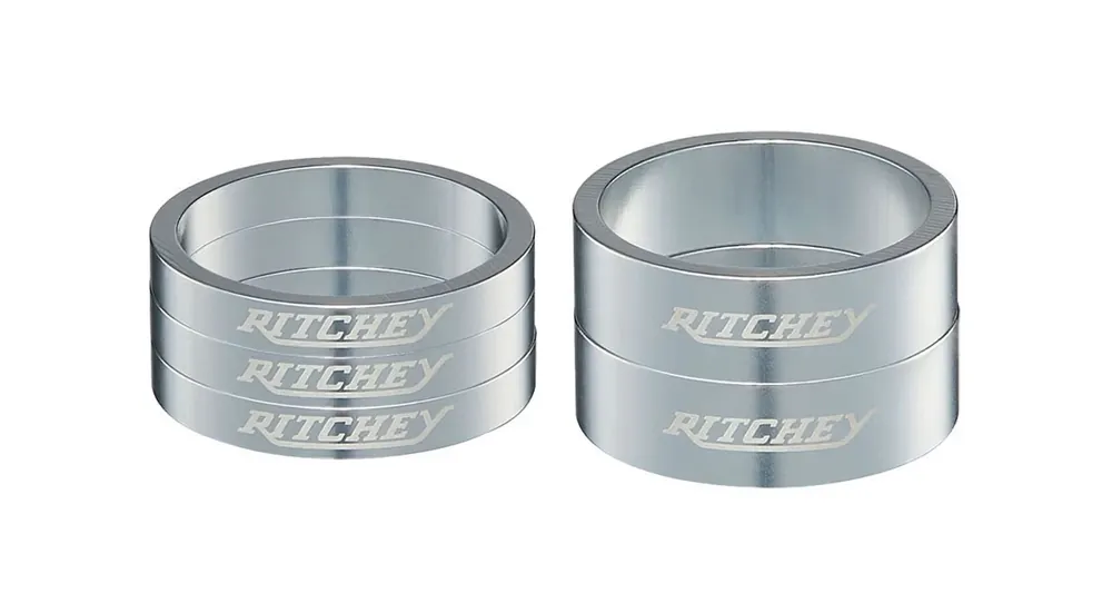Super Cena RITCHEY spacer CLASSIC HP Silver 28.6mm/2x10mm+3x5mm