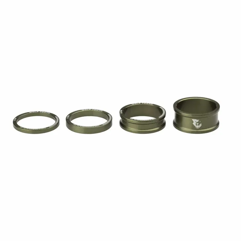 WOLF TOOTH sada podložek 3,5,10,15mm olive Top Prodej
