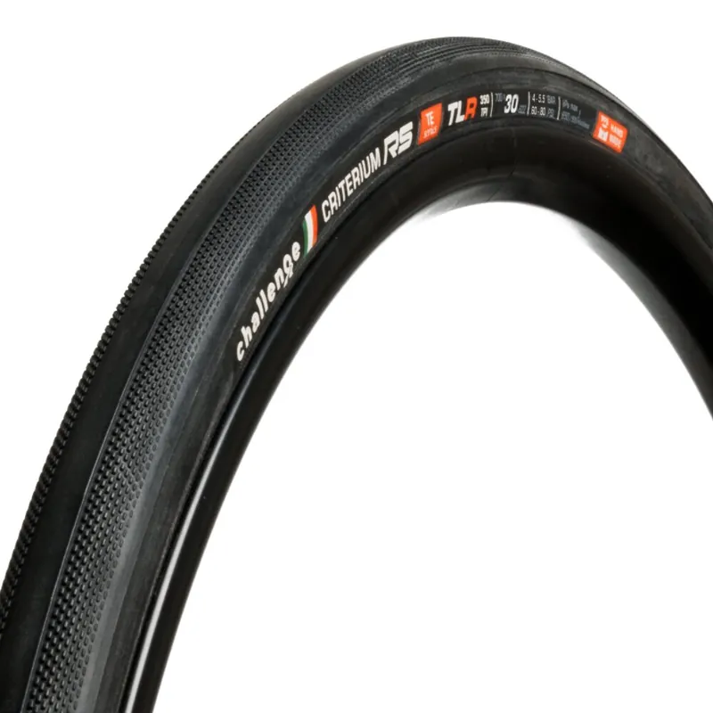 Autentický CHALLENGE plášť CRITERIUM RS TE TLR 700x30 černá