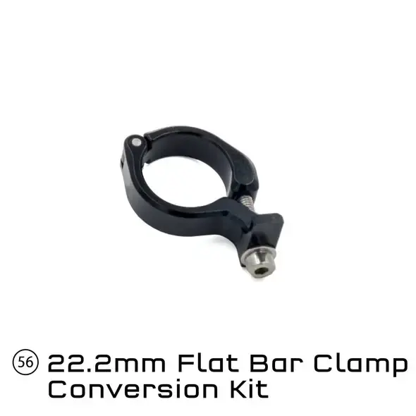 Pouze Dnes WOLF TOOTH náhradní díl REMOTE 22.2mm Flat Bar Clamp Conversion Kit