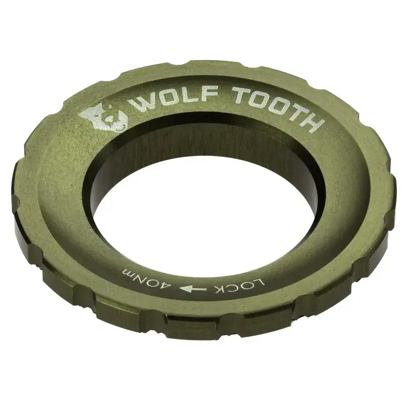 Objednat Nyní WOLF TOOTH matice Centerlock Rotor olivová