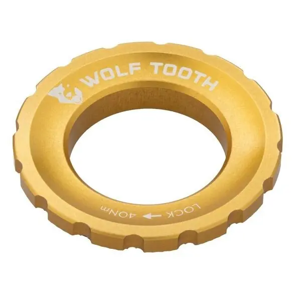 WOLF TOOTH matice Centerlock Rotor zlatá Super Cena