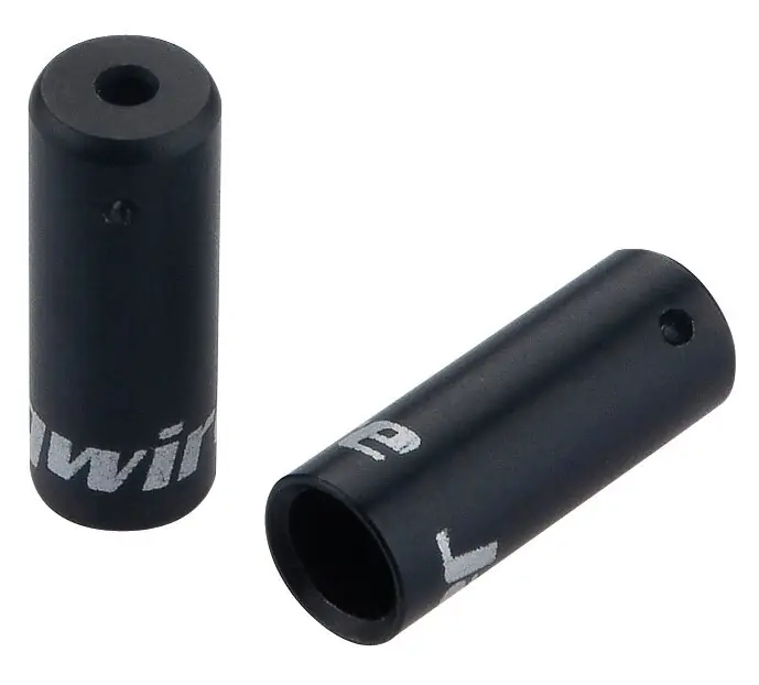 JAGWIRE koncovka bowdenu Dropper 3mm alu černá 50ks Časově Omezené