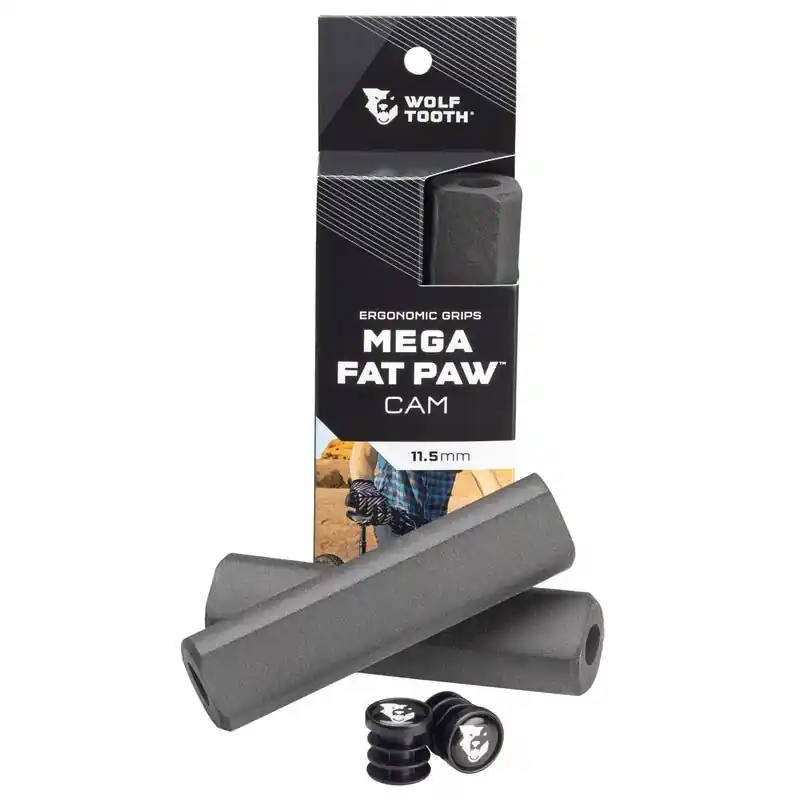 WOLF TOOTH gripy MEGA FAT PAW Cam 11.5mm černá Časově Omezené