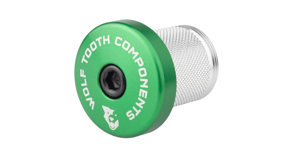 WOLF TOOTH rozpěrný ježek s krytkou COMPRESSION PLUG zelená Bezpečná Platba