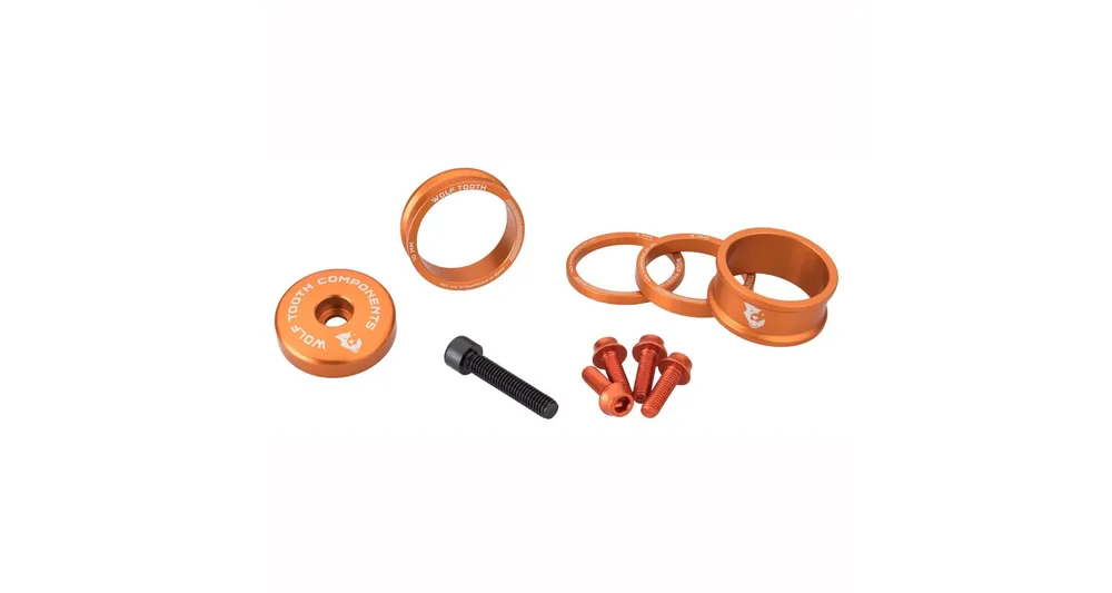 Nová Kolekce WOLF TOOTH sada ANODIZED COLOR KIT oranžová