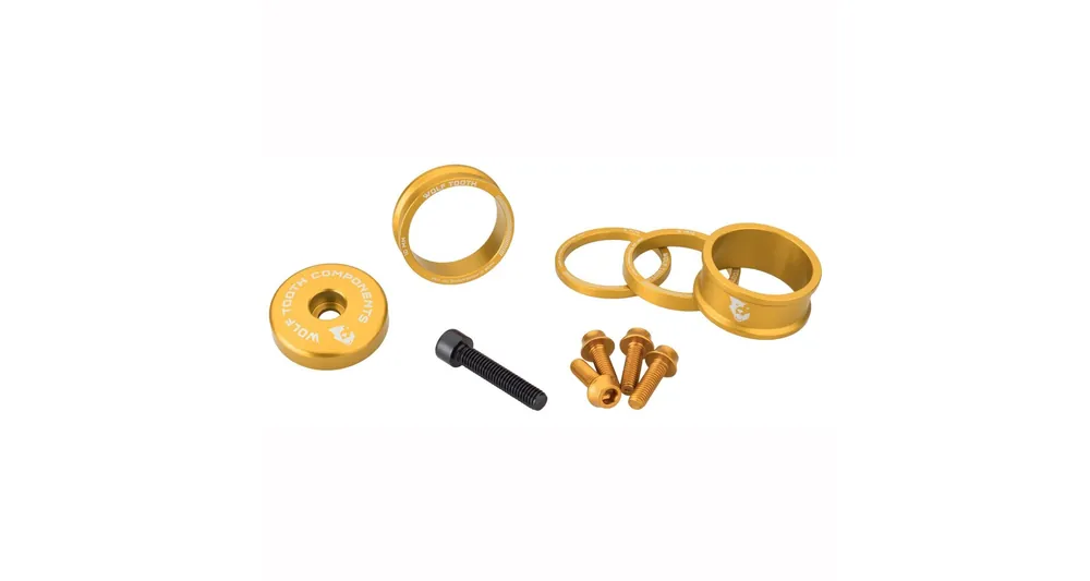 Novinka WOLF TOOTH sada ANODIZED COLOR KIT zlatá