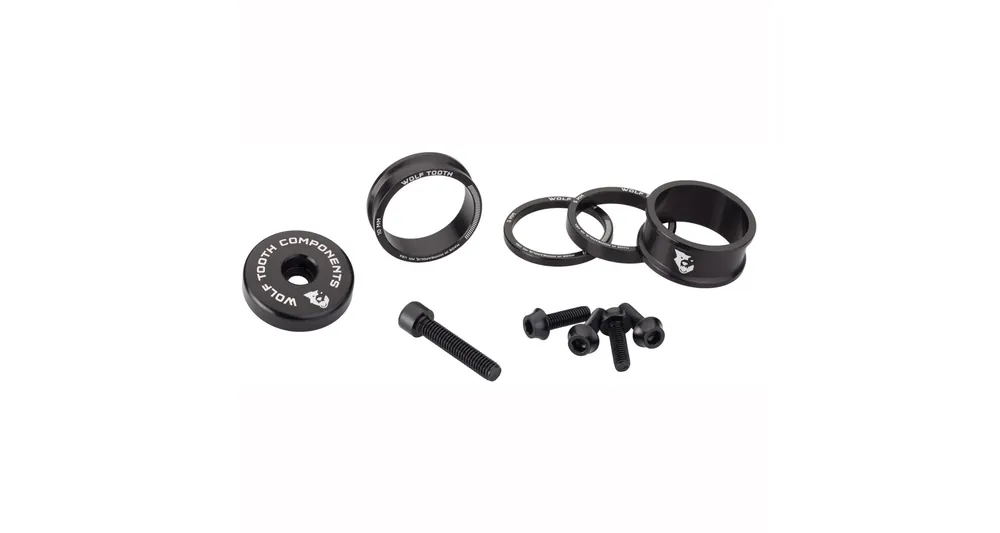 WOLF TOOTH sada ANODIZED COLOR KIT černá Finální Výprodej