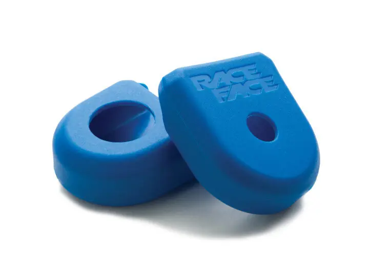 Hit Sezóny RACE FACE CRANK BOOT 2-pack, ochrana hliníkových klik small modrá