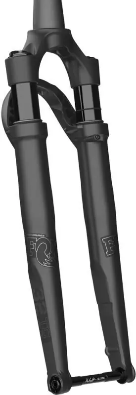 VIDLICE FOX 2024/22 P32-700C TC40 GRIP 45mm RAKE 12x100 ČERNÁ MAT Novinka