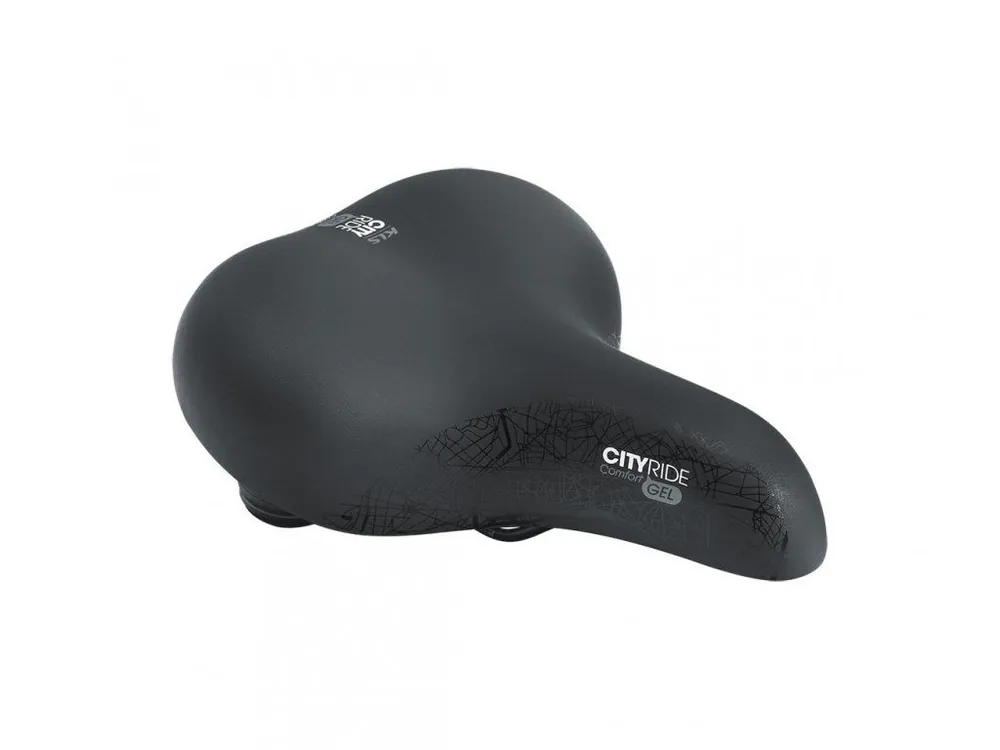 Sedlo KLS CITYRIDE 017 GEL, Black Sleva
