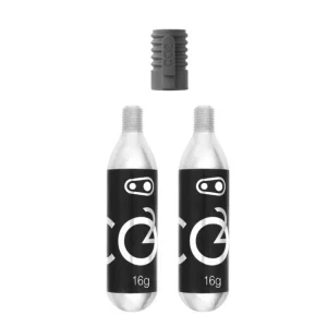 Ověřený CRANKBROTHERS Klic CO2 adaptér + 2 bombičky 16 g
