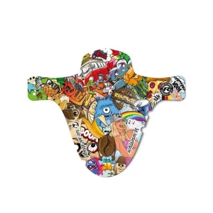 Sleva Blatník Riesel Schlamm:PE Stickerbomb Eyecatcher