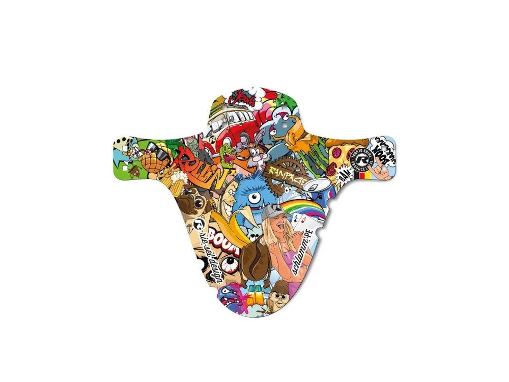 Sleva Blatník Riesel Schlamm:PE Stickerbomb Eyecatcher