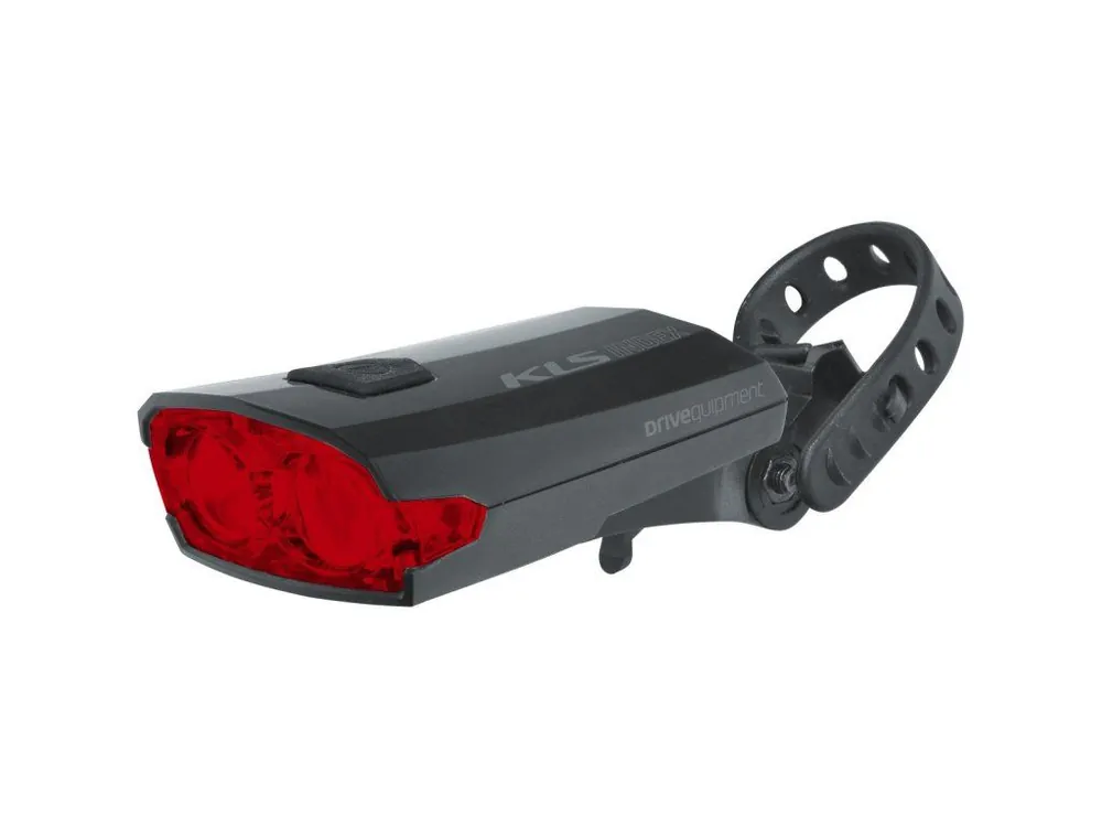 Osvětlení zadní dobíjecí KLS INDEX 016 R, black Cenová Bomba