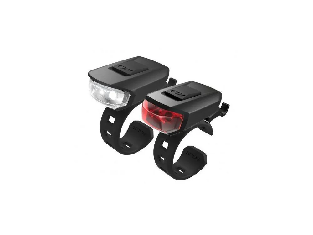 Hit Sezóny Světlo na kolo set KLS VEGA USB, black