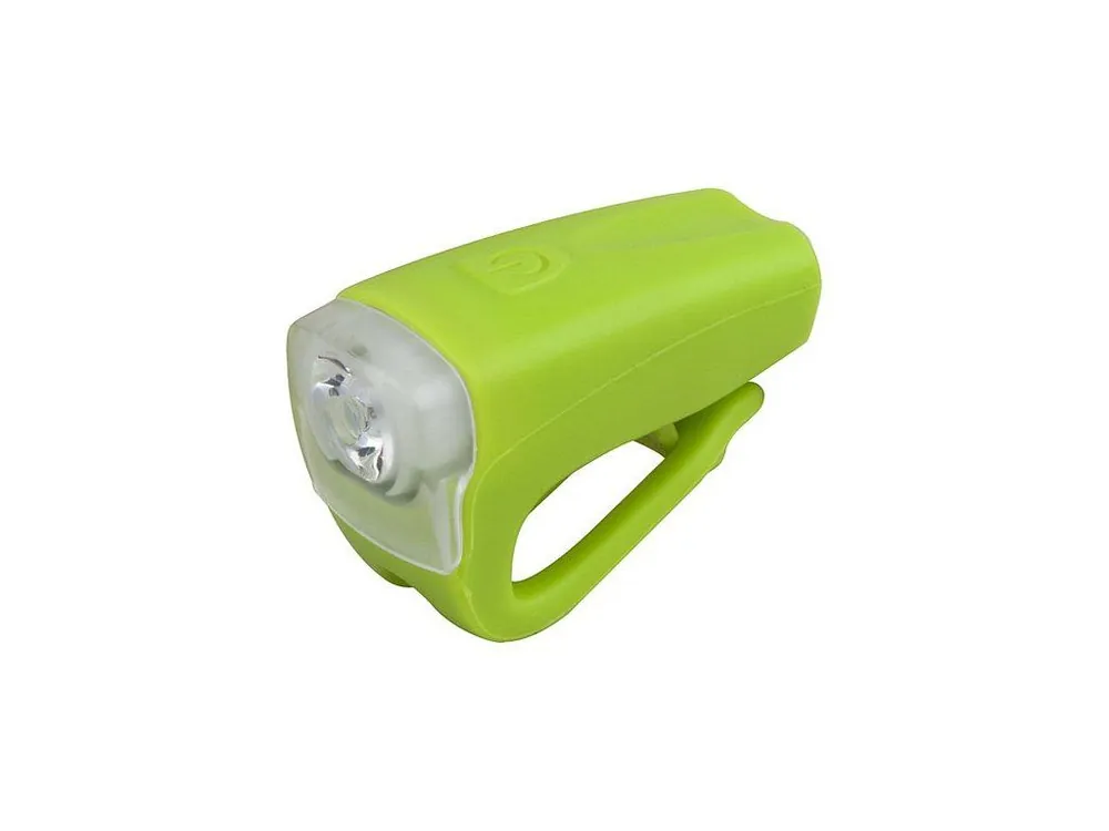 Přímo Od Výrobce Světlo přední PRO-T Plus 3 Watt LED dioda nabíjecí přes USB kabel 378 Silicone zelená