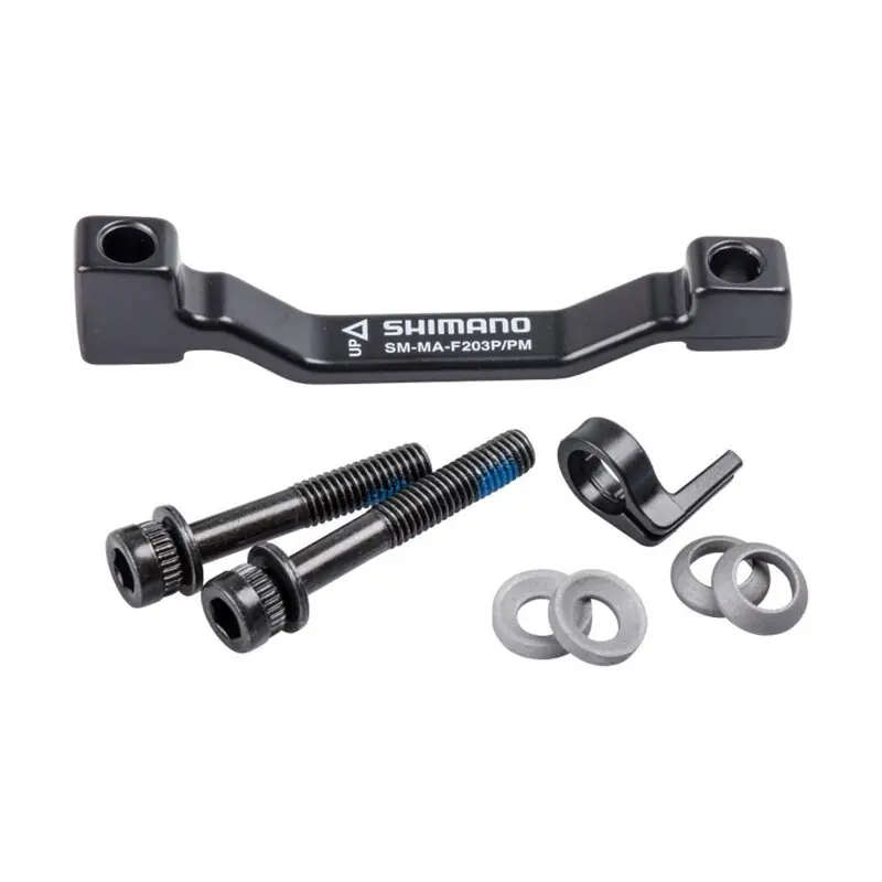 SHIMANO SM-MAF203 Adaptér přední na kotouč 203mm PM/PM (180/203) Akce