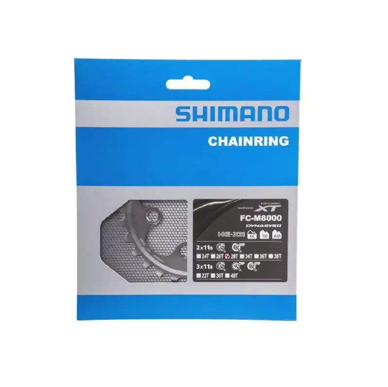 Aktuální SHIMANO FC-M8000 Převodník 28z. XT 38/28z. černý 64mm