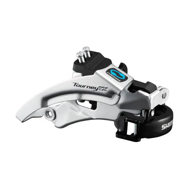 SHIMANO FD-TX800 3x7/8-k. Přesmykač Tourney TX uni tah Top Swing (34,9/31,8/28,6mm)48z. Ověřený