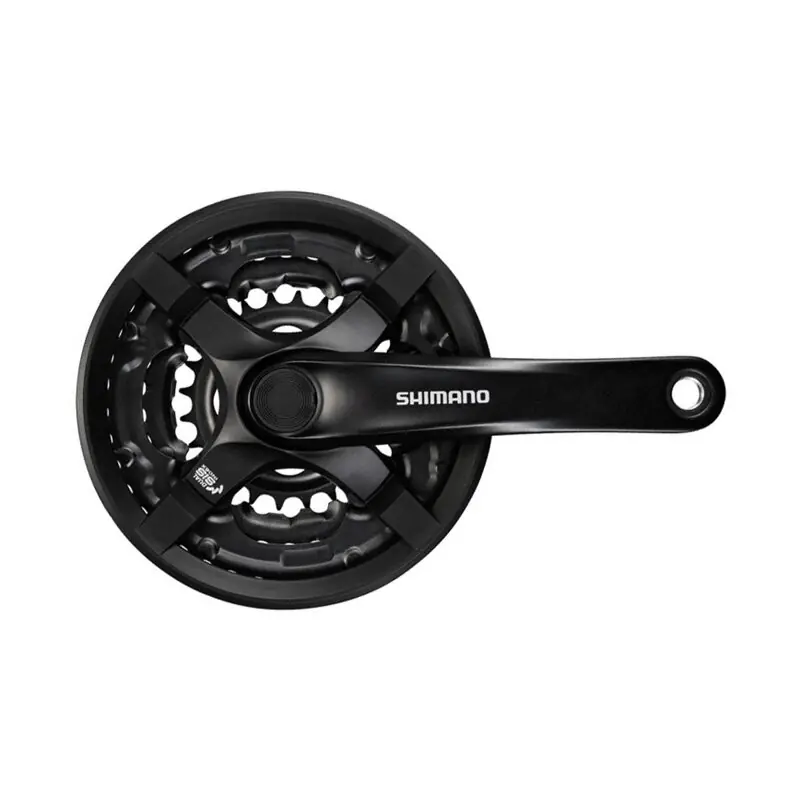 Must-Have SHIMANO FC-TY501 6/7/8-k. Kliky 170mm 42/34/24z. černý s krytem na čtyřhran