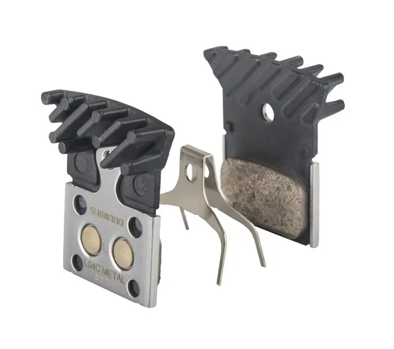 Sezónní Sleva SHIMANO destičky metal s chladičem L04C DURA ACE/ULTEGRA/105/GRX/