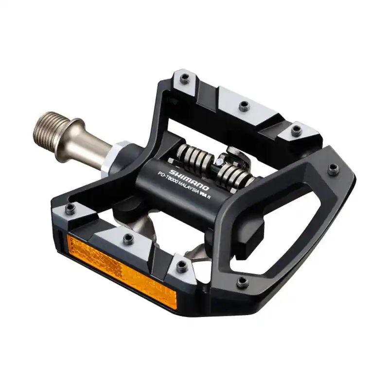 Výhodná Nabídka SHIMANO PD-T8000 SM-SH56 Pedály treking SPD černé jednostranné+
