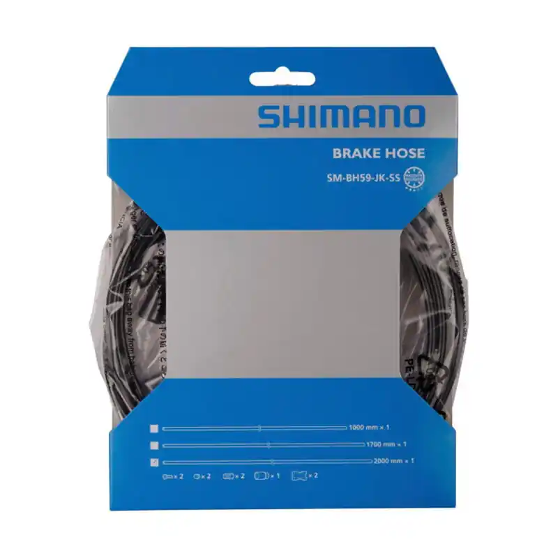 Akční Nabídka SHIMANO SM-BH59 Brzdová hadice 2000mm černá M975/775/665/485/396/355/315