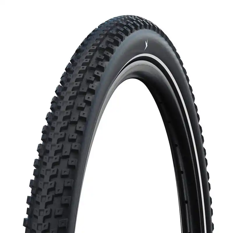 Poslední Šance SCHWALBE Plášť ADVANCER HYBRID (57-584) 27.5x2.25 Active 50EPI PunctureGuard 995g Čierny reflex Green