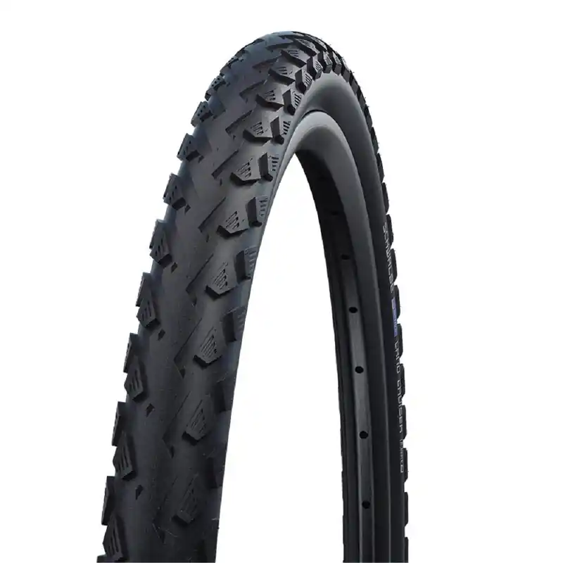 Autentický SCHWALBE Plášť LAND CRUISER (37-622) 28x1.40 700x35C Active 50EPI K-Guard 710g Černý