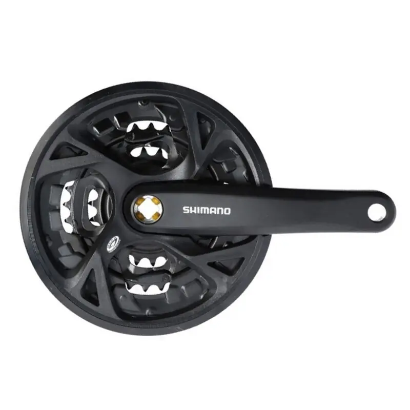 Doprava Zdarma SHIMANO FC-M371 9-k. Kliky Acera 175mm 48/36/26z. černý s krytem na čtyřhran