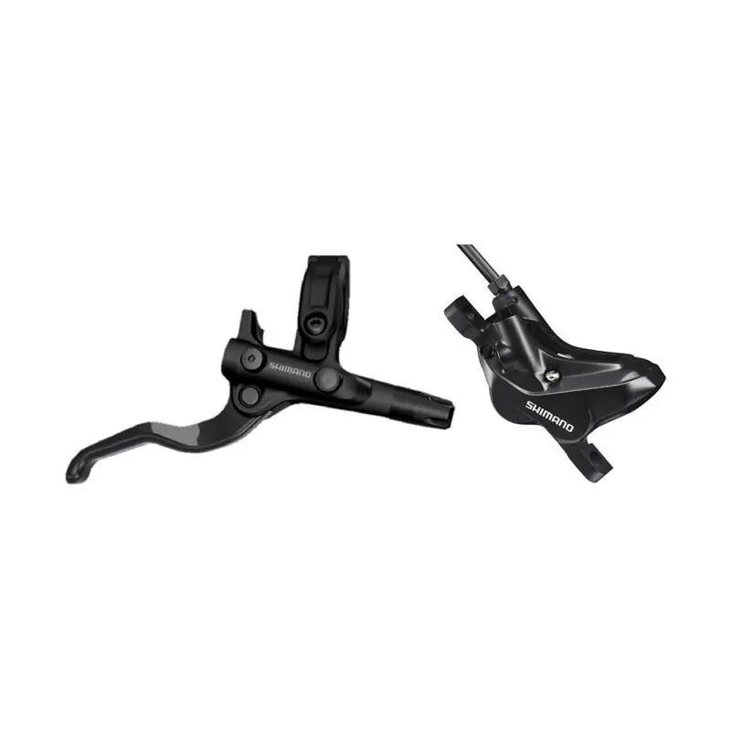 Značkový SHIMANO E-MT420 BL-MT4100/BR-MT420 Brzda hydr. zadní černá Post Mount 1700mm had.+platn. D03S