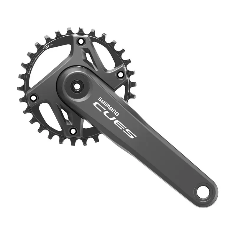 SHIMANO FC-U6000 9/10/11-k. Kliky Cues 175mm 30z. černý dvojdílný bez ložisek Nejlepší Volba