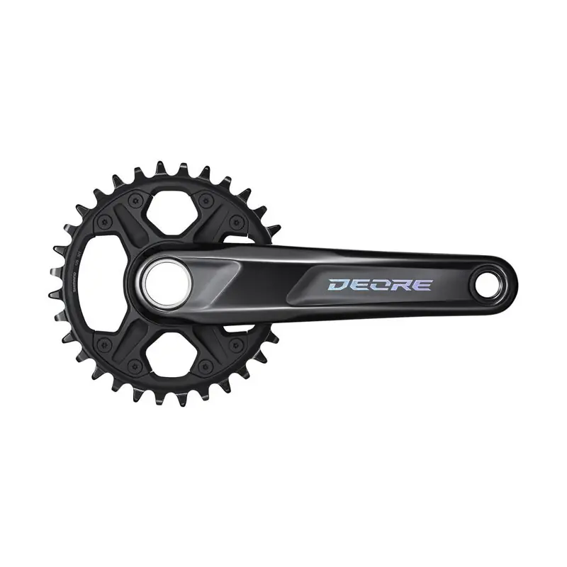 SHIMANO FC-M6100 12-k. Kliky Deore 175mm 32z. BOOST černý dvojdílný bez ložisek Odeslání Ihned