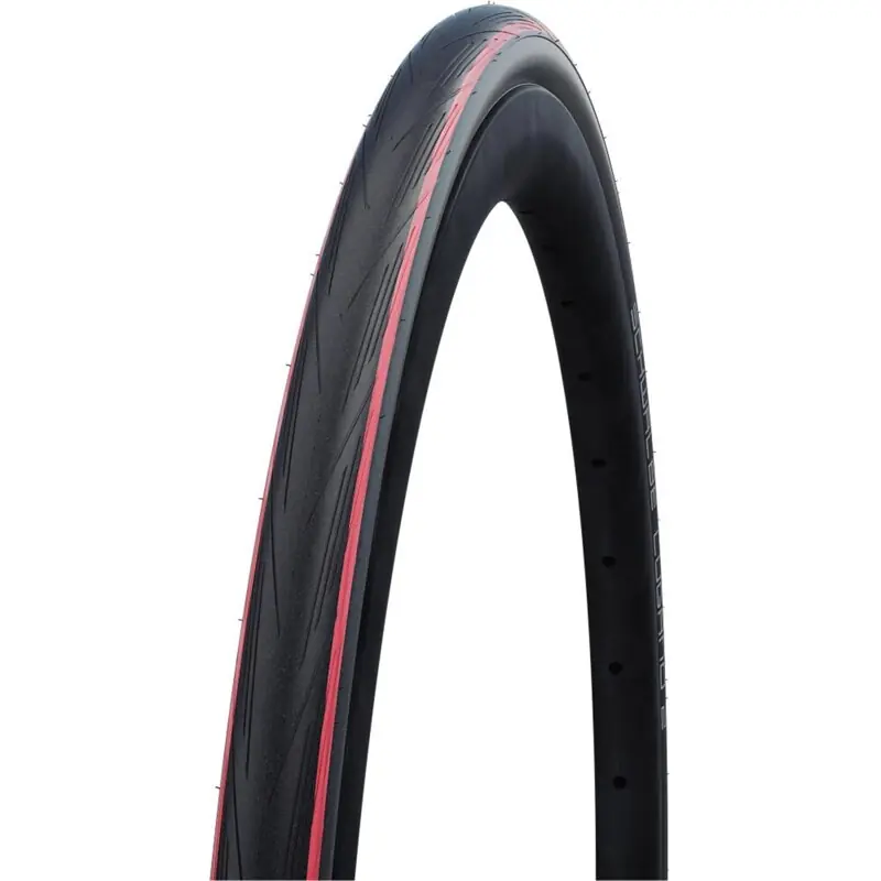 Výhodná Nabídka SCHWALBE Plášť LUGANO II (25-622) 700x25C Active 50EPI K-Guard 330g Červený pruh