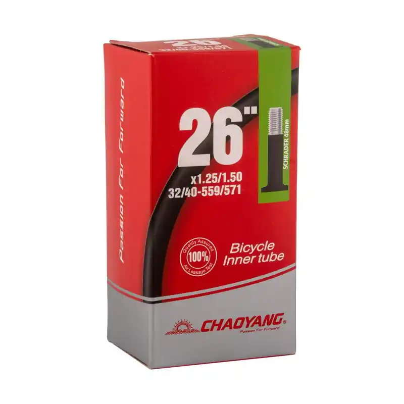 Autentický CHAOYANG Duše 26x1,25/1,5 AV48 (32/40-559/571)